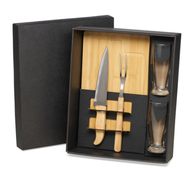 Kit Churrasco com Copos - 5 Pçs