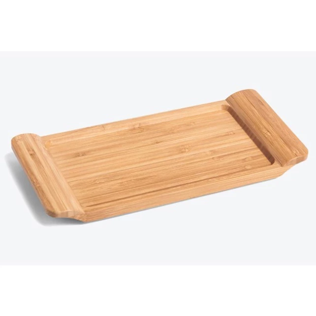 Bandeja Retangular para Servir em Bambu 