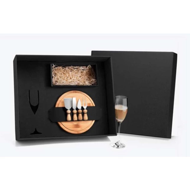 Kit Queijo E Champagne / Espumante– 6 Peças