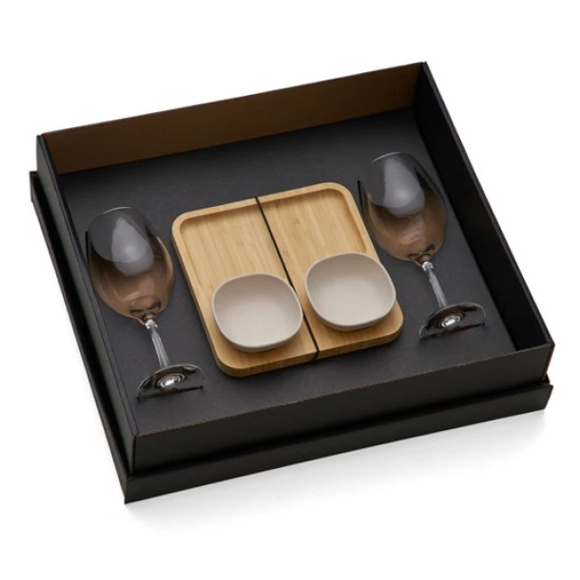 Kit para Petisco, Patê e Vinho - 5 Pçs