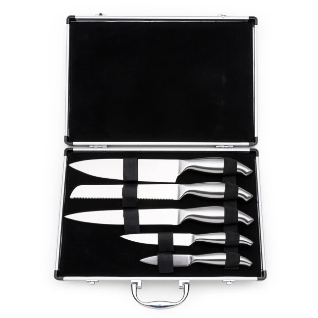 Kit Facas Inox 5 Peças