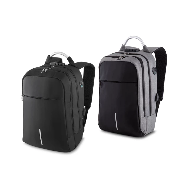 Mochila para Notebook saída USB e Fone de Ouvido