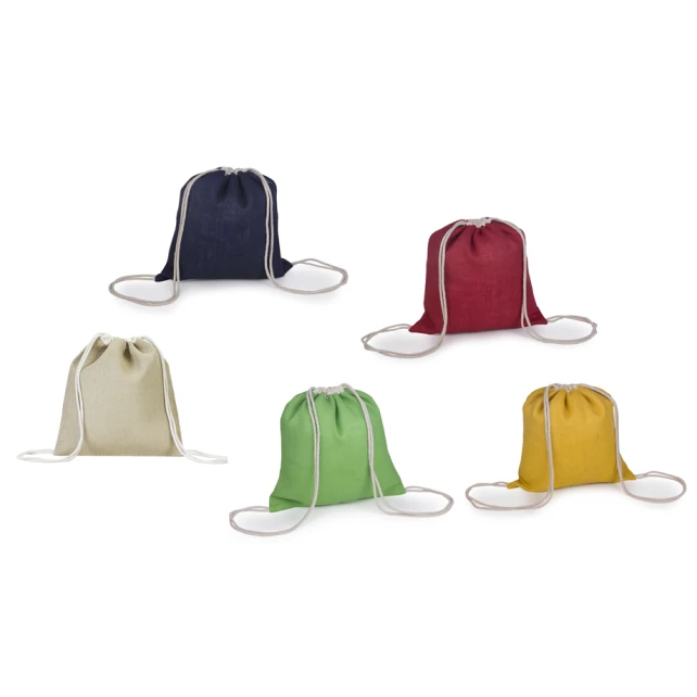 Sacola tipo Mochila em Juta 