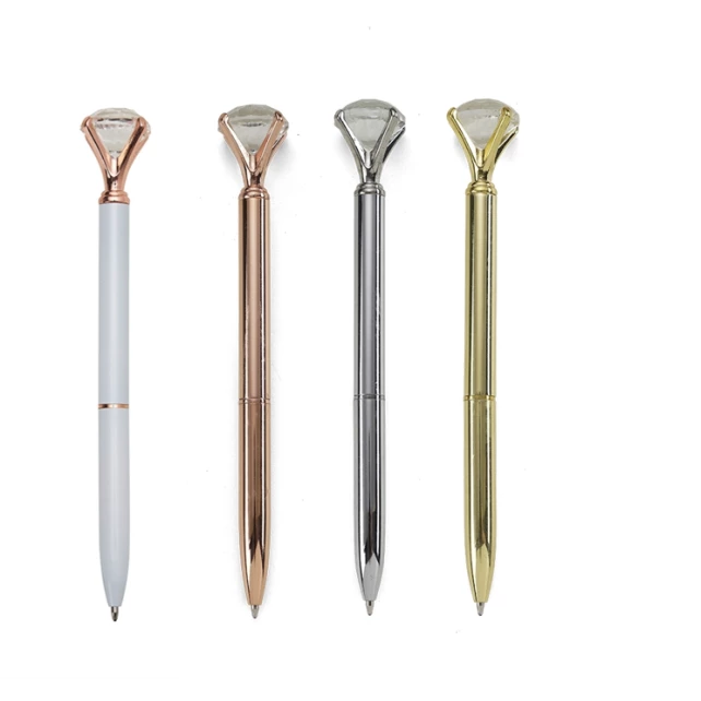 Caneta Metal Diamante