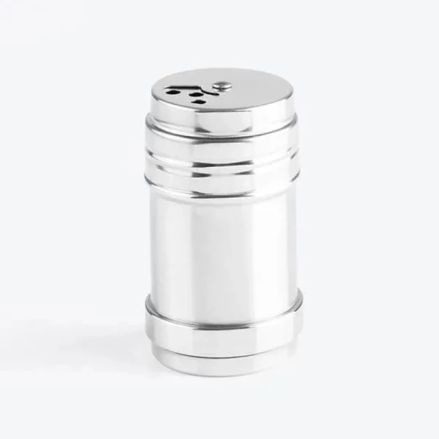 POTE PARA CONDIMENTO EM AÇO INOX - 8X4CM