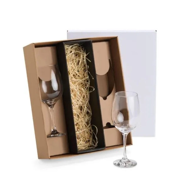 JOGO DE TAÇAS DE VIDRO P /  VINHO 490 ML - 2 PÇS - NÃO ACOMPANHA A GARRAFA