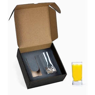 Jogo de Copos Vidro para Suco / Água 310ml- 2 Peças