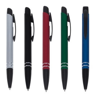 Caneta em Semimetal com Pintura Texturizada