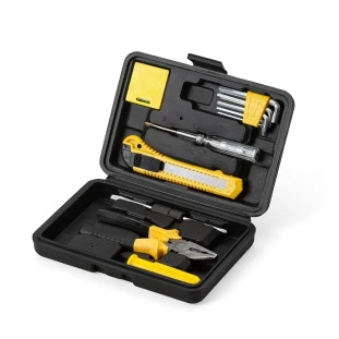 Kit Ferramenta 11 Peças com Estojo Plástico