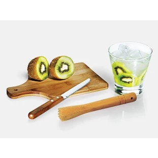 Kit Caipirinha em Bambu Ibiza- 4 Peças