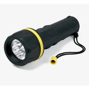 Lanterna em Borracha com 5 Leds 