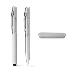 Esferográfica em Metal com Laser e Touch LAPOINT.