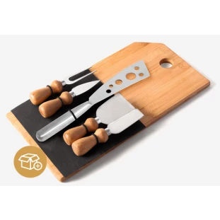 Kit para Queijo em Bambu Oregon - 6 Peças
