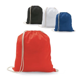 Sacola tipo Mochila em Algodão ILFORD. 