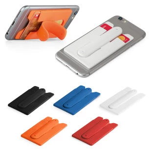 Porta Cartão e Suporte para Celular CARVER. 