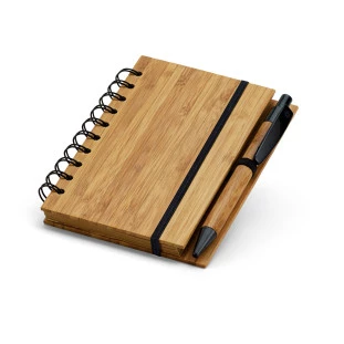 Caderno A6 Em Bambu DICKENS