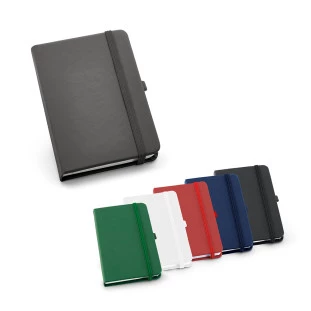 Caderno Capa Dura Em Tecido Sintético Tipo Couro A5 ATWOOD.