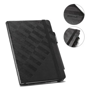 Caderno A5 Capa Dura Imitação De Pele GEOMETRIC