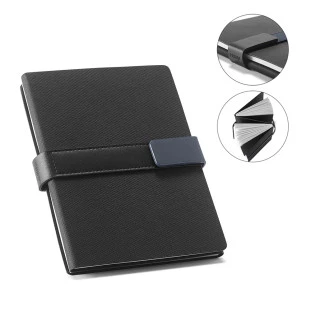 Caderno Tecido Sintético Tipo Couro DYNAMIC