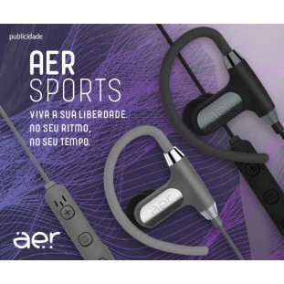 AerSports – Fones de Ouvido Esportivos sem Fios 