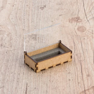 Caixa para Pen Drive em MDF e Tampa Acrílica 13569 