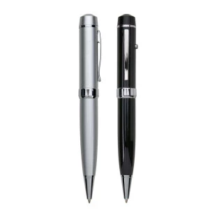 Caneta Pen Drive 8GB e Laser em Metal