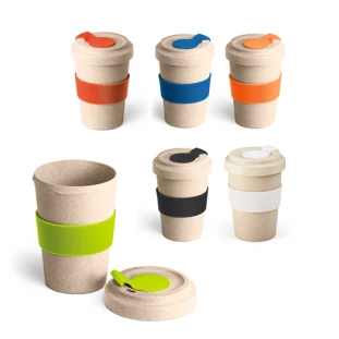 Copo para Viagem em Bambu 500ml CANNA. 