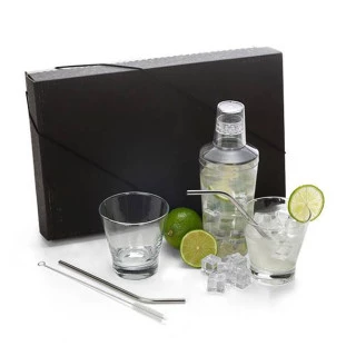 Kit para Drinks com Coqueteleira - 6 Peças