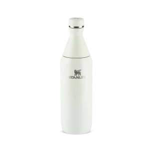 Garrafa Térmica Slim Bottle Cream Gloss Stanley | 591ml
