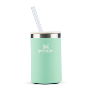 Can Cooler com canudo Pistachio | 296ML