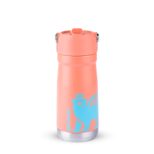 Garrafa Térmica Flip Straw Youth Stanley Grapefruit | 500ML