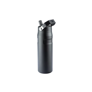 Garrafa Térmica Aerolight Flip Straw Heat Wave Black | 710ML