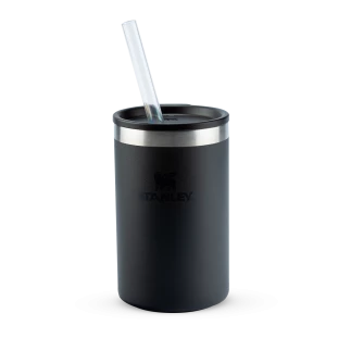Can Cooler com canudo Black 2.0| 296ML
