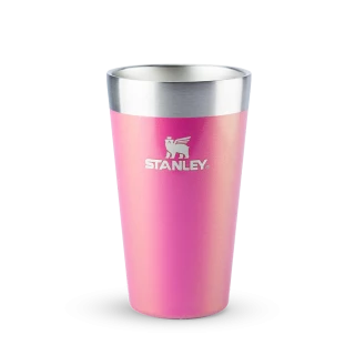 Copo Térmico de Cerveja Stanley Dazzle Pink Shimmer  | 473ml