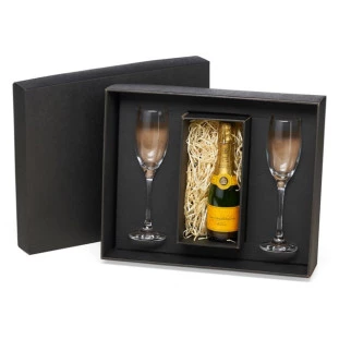 Jogo de Taças de Vidro para Champagne 190ml - (baby)  2 Pçs 