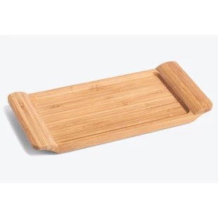 Bandeja Retangular para Servir em Bambu 