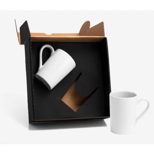 Kit Canecas em Cerâmica Branca 230ml