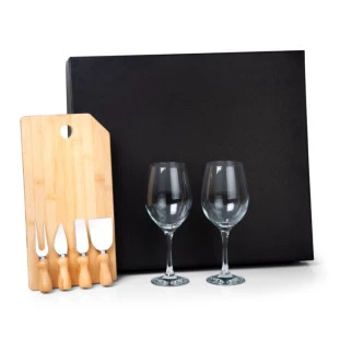 Kit Queijo e Vinho - 7 Pçs