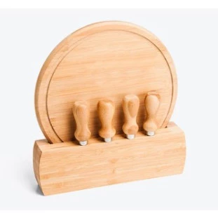 Kit para Queijo em Bambu Córdoba - 6 Peças