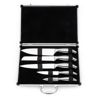 Kit Facas Inox 5 Peças