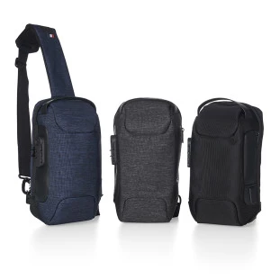 Mochila de Ombro com USB Anti-Furto