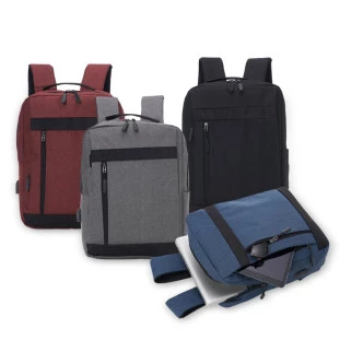 Mochila de Nylon para Notebook USB 21L