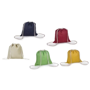 Sacola tipo Mochila em Juta 