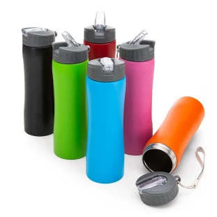 Squeeze Metal Colorido 600ml