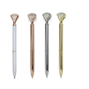 Caneta Metal Diamante