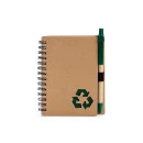 CADERNO ECOLÓGICO COM CANETA
