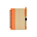 CADERNO ECOLÓGICO COM CANETA