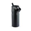 Garrafa Térmica Aerolight Flip Straw Black | 473ml