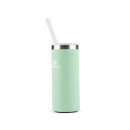 Can Cooler Slim com canudo Pistachio | 296ML