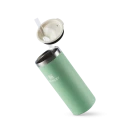 Can Cooler Slim com canudo Pistachio | 296ML